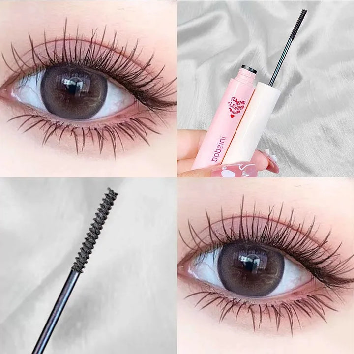 Rynx | Black Head Mascara Ultra-fine Small Brush Lengthening 3D Lashes Eyelash Extension Eye Lashes Long-lasting Black Color Mascara