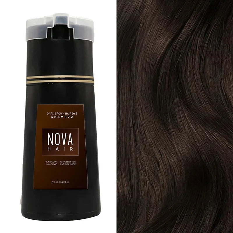 Lisslune | NovaHair Instant Dye Shampoo – Quick color refresh for your hair