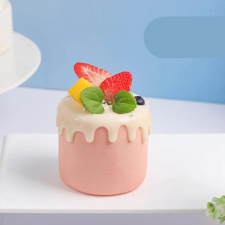 Lisslune | Realistic Artificial Sea Salt Room Cake Model - Ideal for Events, Home Decor, and Restaurant Displays