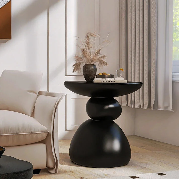 Lisslune | Minimalist Scandinavian Side Table – Stylish Nightstand or Coffee Table