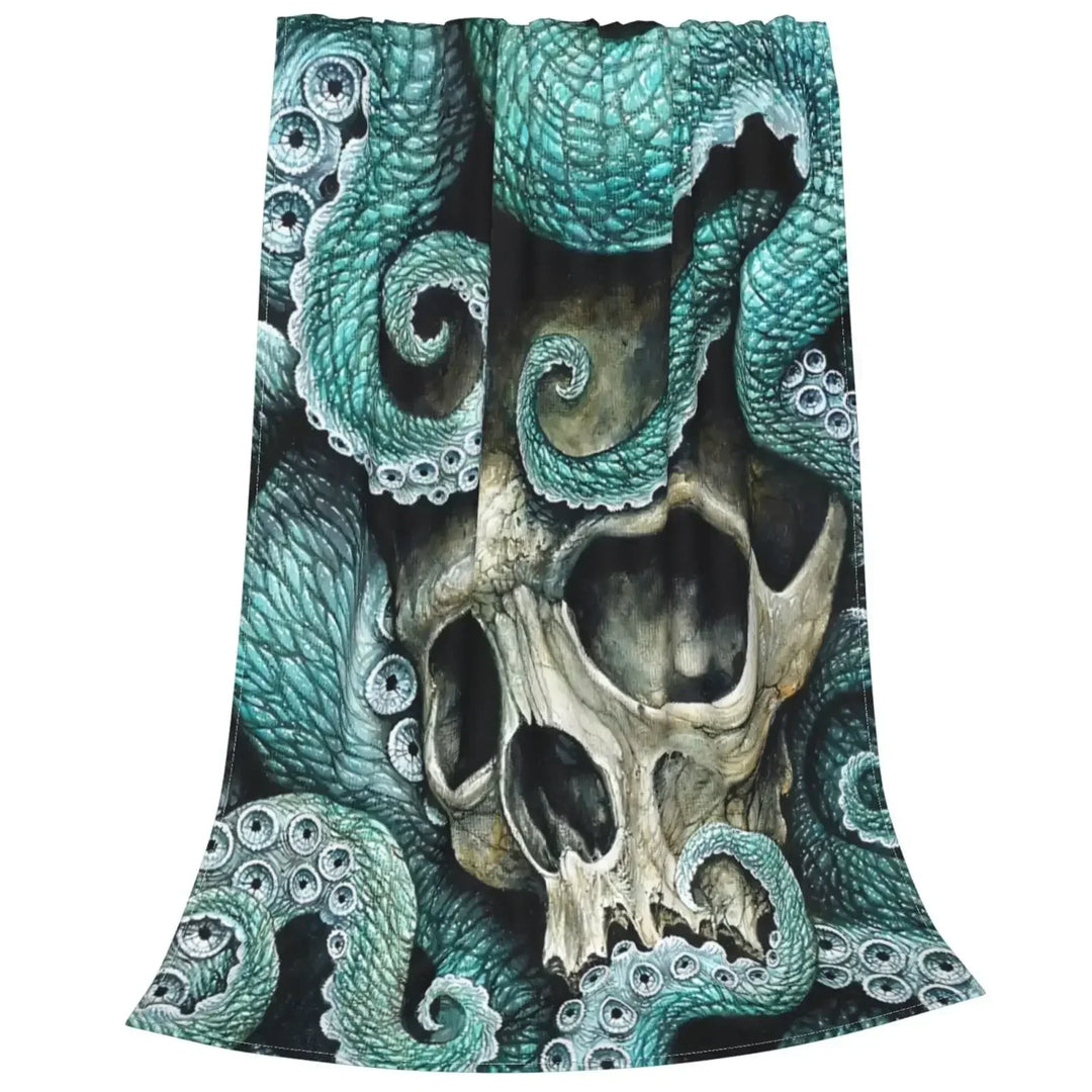 Lisslune | Sea Life Ocean Throw Octopus Blanket
