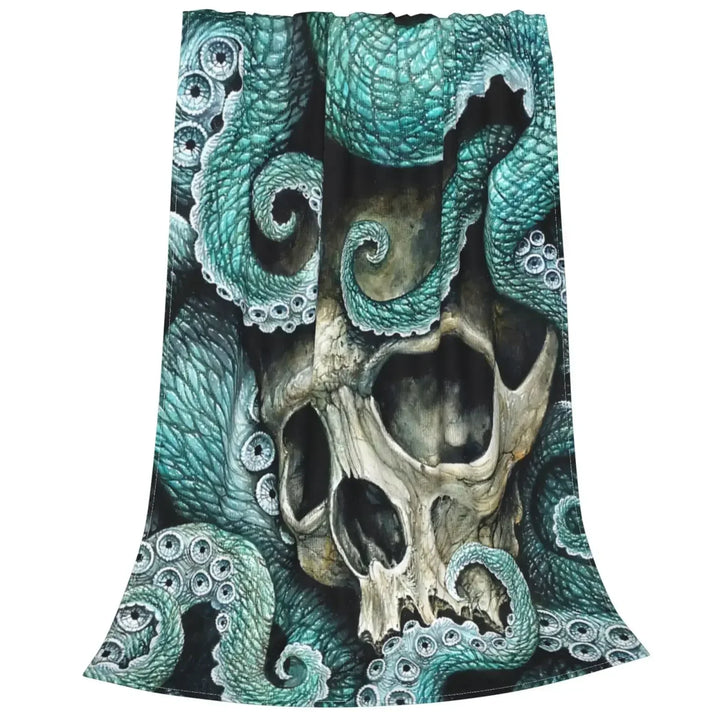 Lisslune | Sea Life Ocean Throw Octopus Blanket