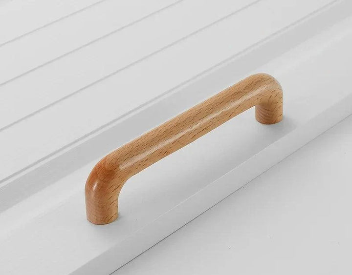 Lisslune | Chic Wooden Cabinet Knobs - Distinctive Walnut & Beech Drawer Handles for Elegant Home Interiors