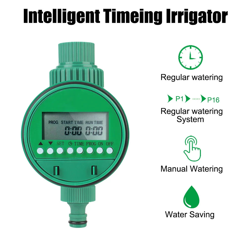 Lisslune | Automatic Irrigation Control – Smart Garden Water Timer for Home