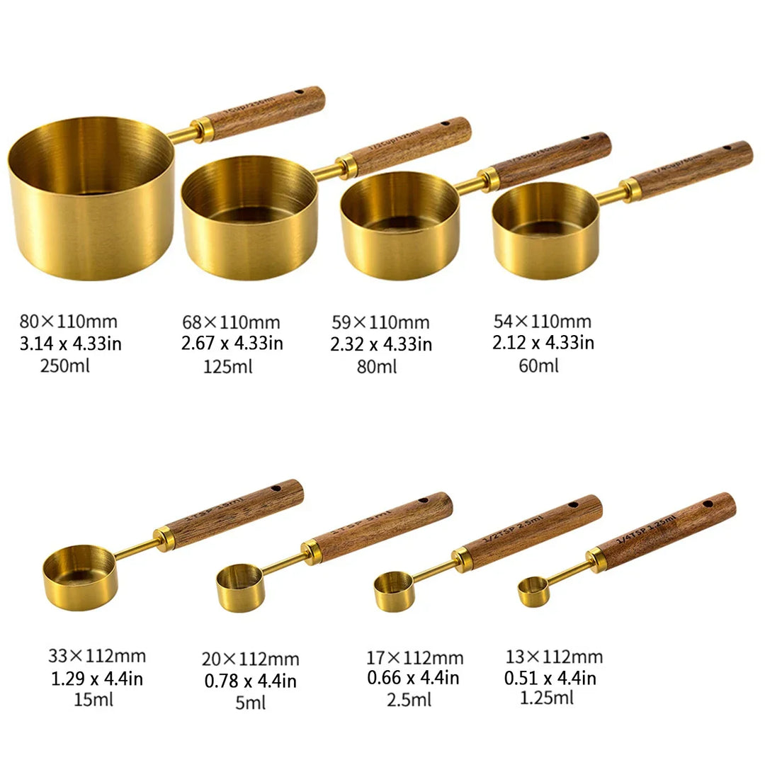 Lisslune | Lyra Measuring Cups & Spoon Set