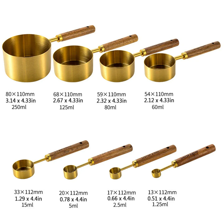 Lisslune | Lyra Measuring Cups & Spoon Set
