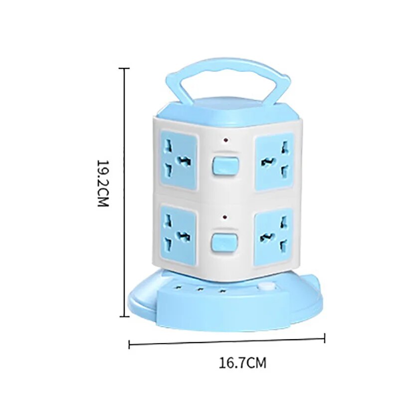 Lisslune | Tower Design Surge Protector Vertical Power Strip