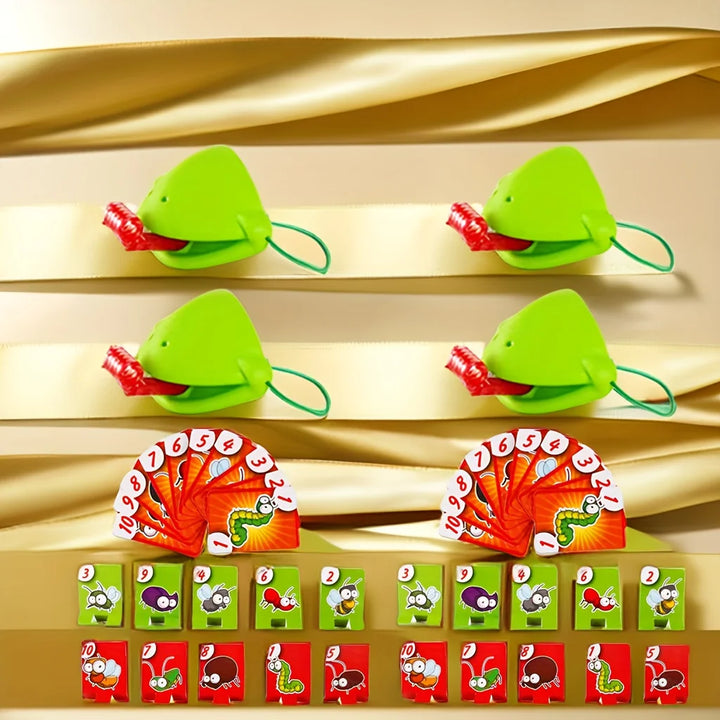 Rynx | Frog Mouth Stretched Tongue, Lizard Mask, Parent-Child Combat Game, Boys Table Game, Puzzle and Trick