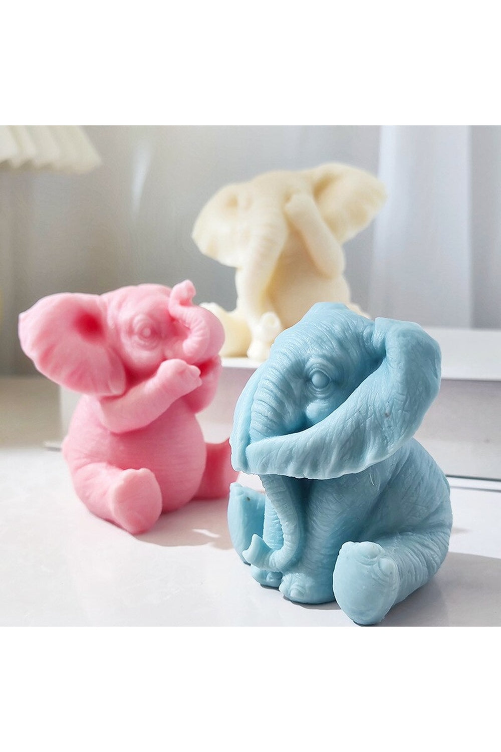 Lisslune | Elephant Candle Shape