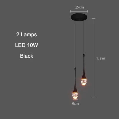 Lisslune | Stunning Crystal Pendant Lights