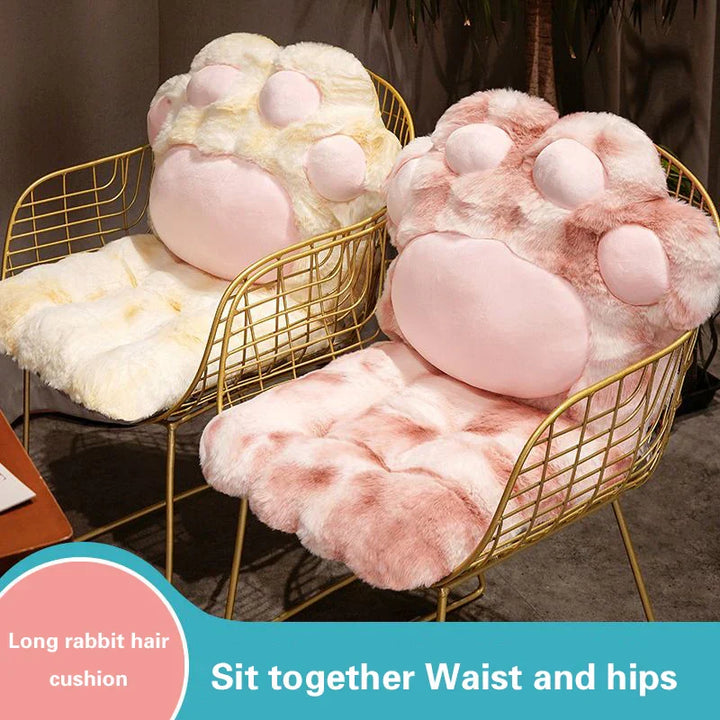 Lisslune | Cozy Cat Paw Plush Seat Pillow