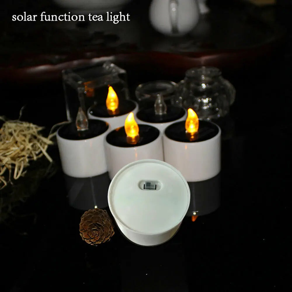 Lisslune | Solar-Powered Mini Candle Lights