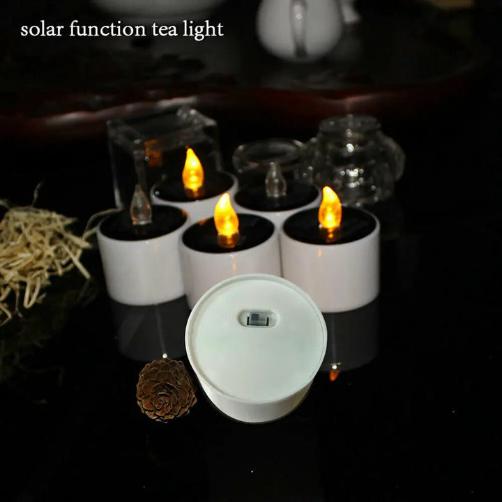 Lisslune | Solar-Powered Mini Candle Lights
