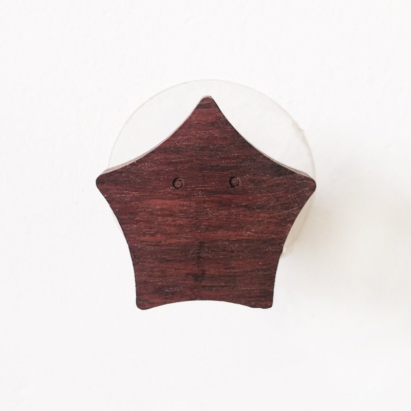 Lisslune | Cute Animal Walnut Wood Coat Hook