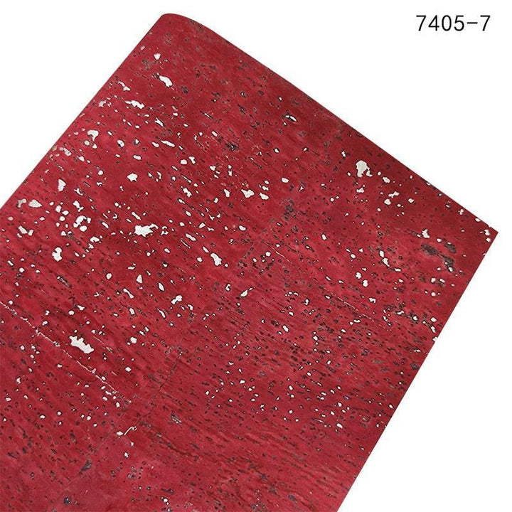 Lisslune | Cork style synthetic leather fabric for creative craft projects