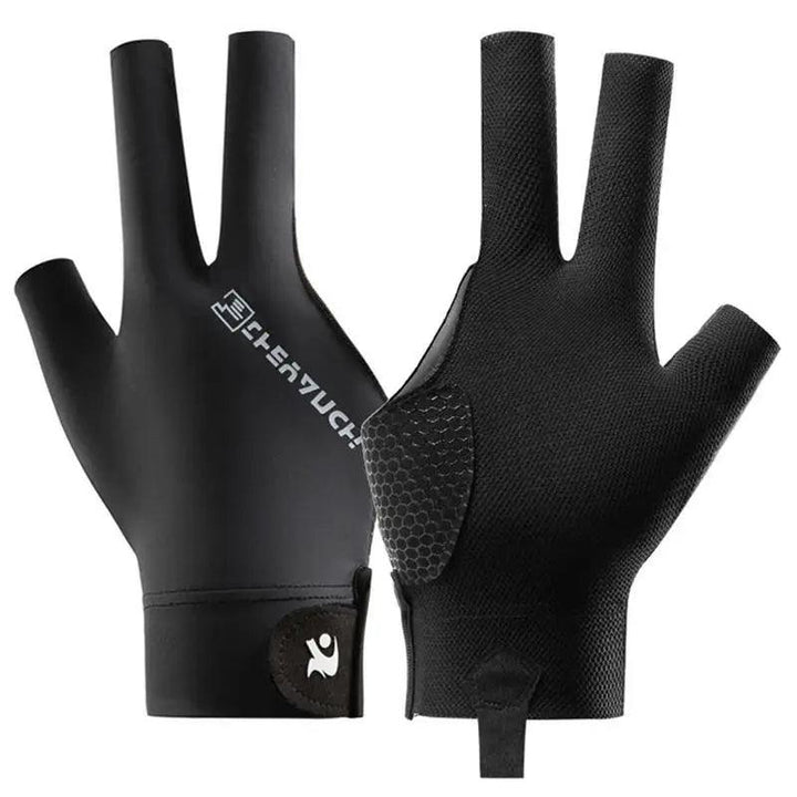 Lisslune | Left-Handed Billiard Glove - Three-Finger Design for Outstanding Performance