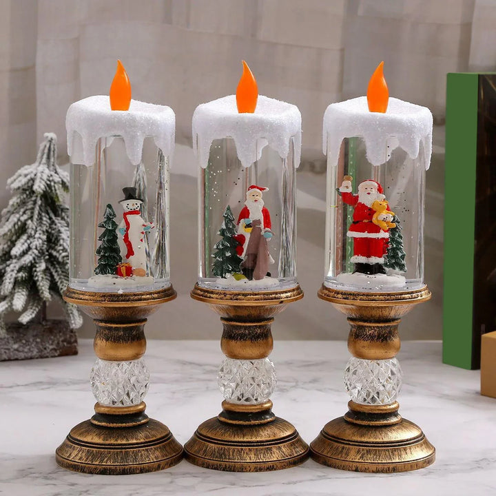Lisslune | Crystal Echo Christmas Water Candle