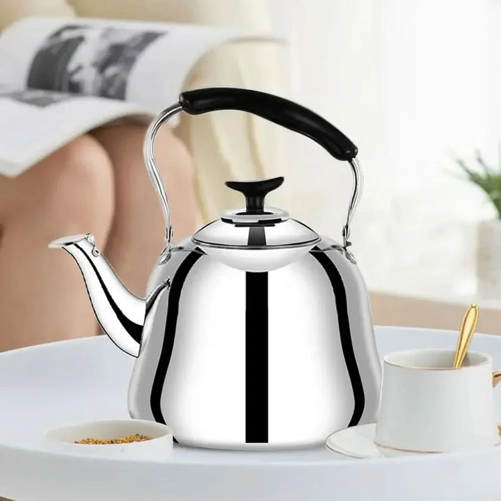 Lisslune | Stainless Steel Stovetop Kettle – Whistling Tea Kettle
