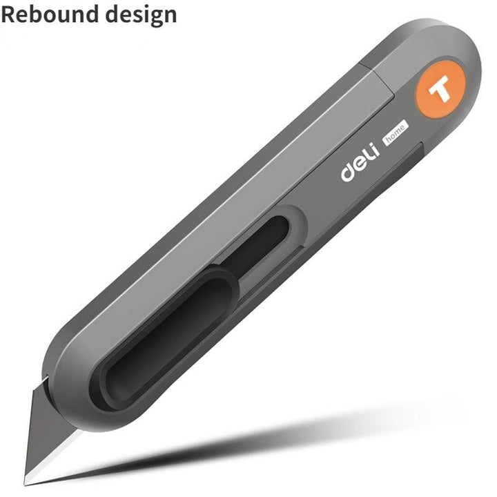 Lisslune | Deli Black SK2 Steel Utility Knife: The ultimate solution for precise cutting