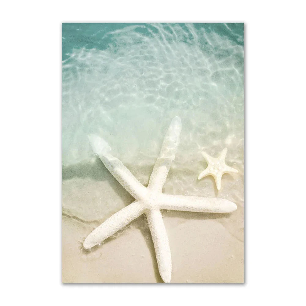 Lisslune | Beach Canvas Poster
