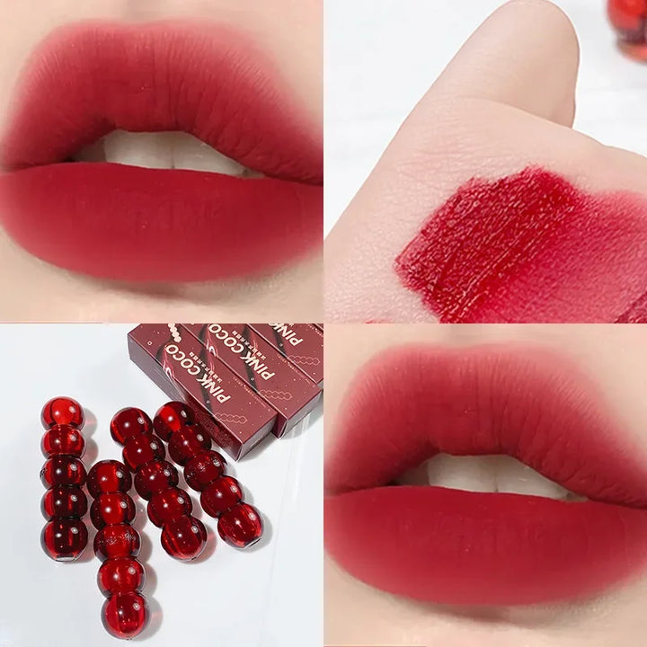 Rynx | Mirror Lipstick Lip Glass Mist Rose Long-lasting moisturizing Nude Lipsticks Lipgloss Non-sticky Sexy Lip Makeup Cosmetics
