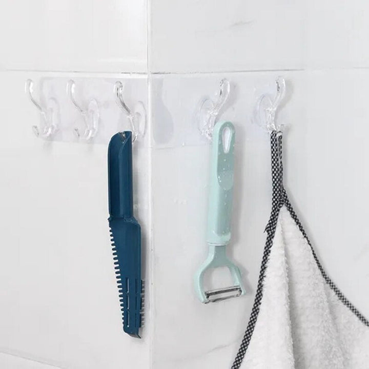 Lisslune | Transparent Invisible Adhesive Simple Wall Hangers