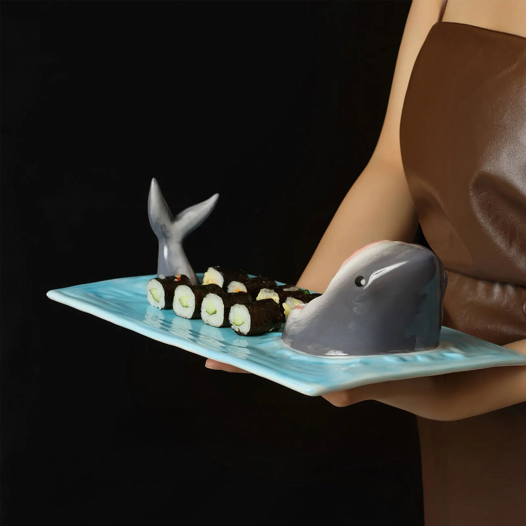 Lisslune | Shark Bite Sushi Serving Platter