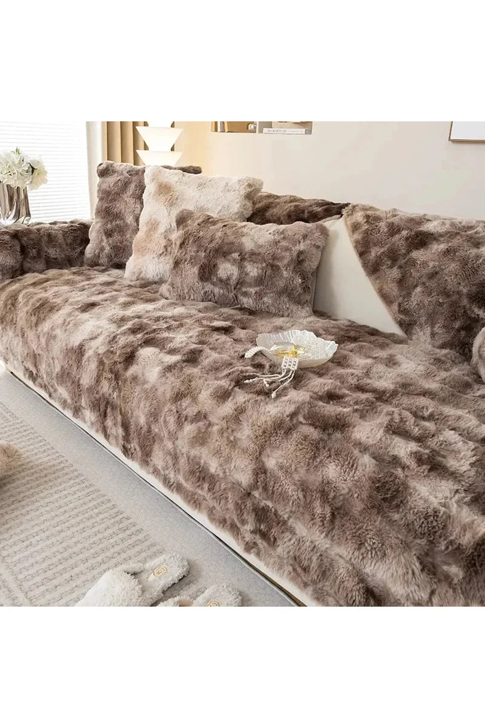 Lisslune | Plush Sofa Blanket