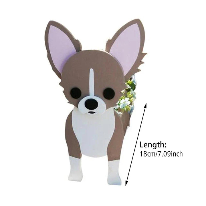 Lisslune | Flower pot - Pawsome - Dog plant container - Various breeds