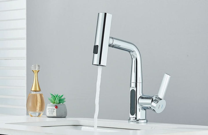 Lisslune | LUXOR - Modern digital washbasin tap