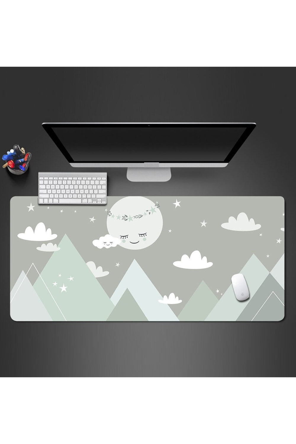 Lisslune | purple desk pad