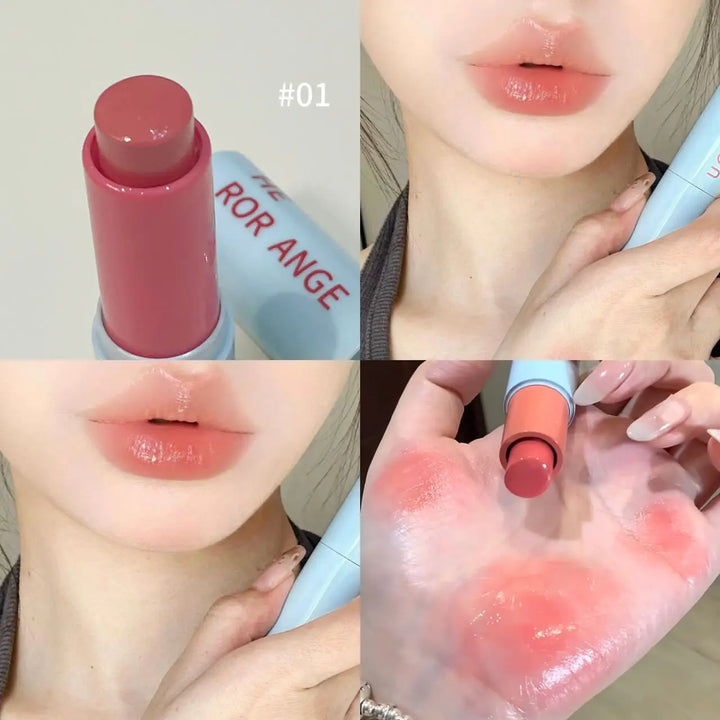Rynx | Blush Lipstick Multi-Purpose Stick Clear Feeling Hydrating Stick Highlighting Brightening Korean Showing Young