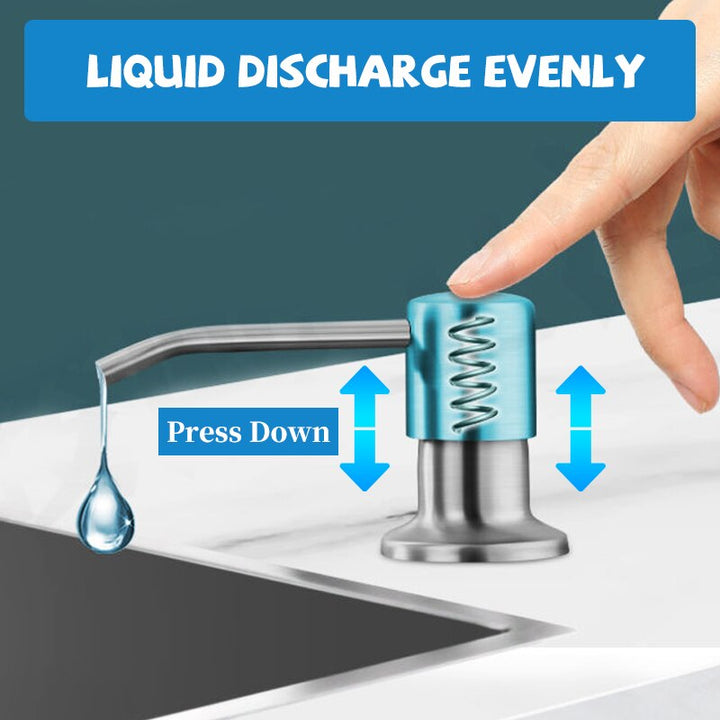 Lisslune | Kitchen Sink Built-in Liquid Soap Dispenser Kit