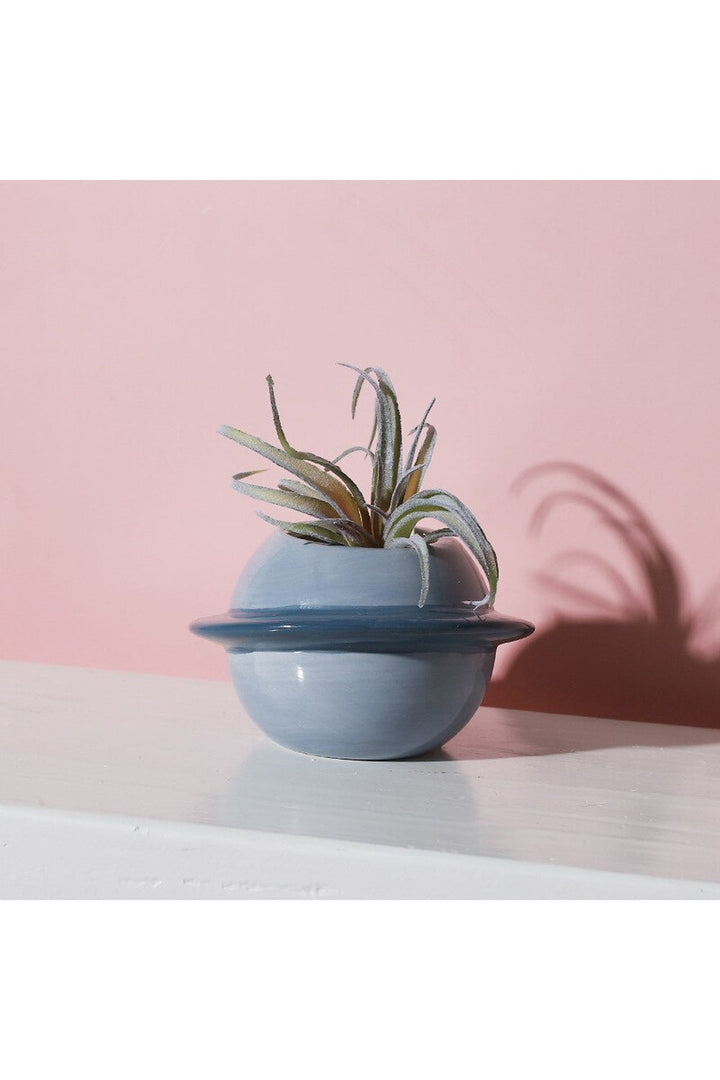 Lisslune | Motif ceramic pot for succulents