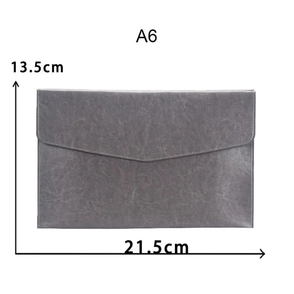 Lisslune | Elegant PU leather business portfolio with plenty of storage