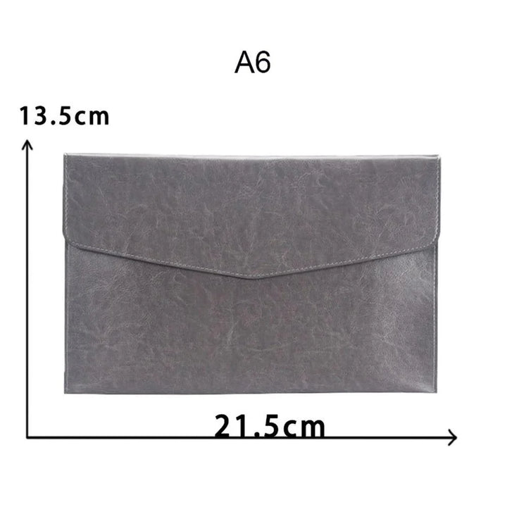 Lisslune | Elegant PU leather business portfolio with plenty of storage