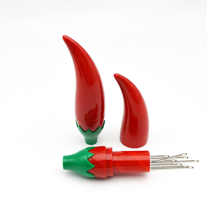 Lisslune | Chili Pepper Sewing Needle Toothpick Holder Case