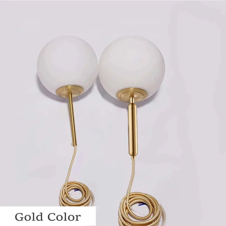 Lisslune | Mid-Century Modern Glass Ball Pendant Light