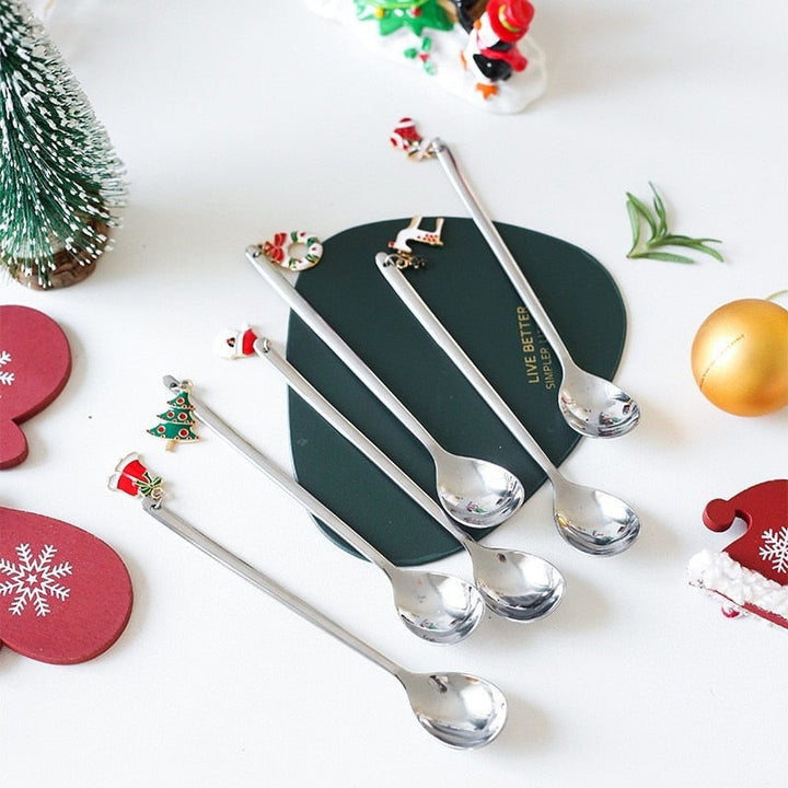 Lisslune | 4Pcs Christmas Best Wishes Tableware Set