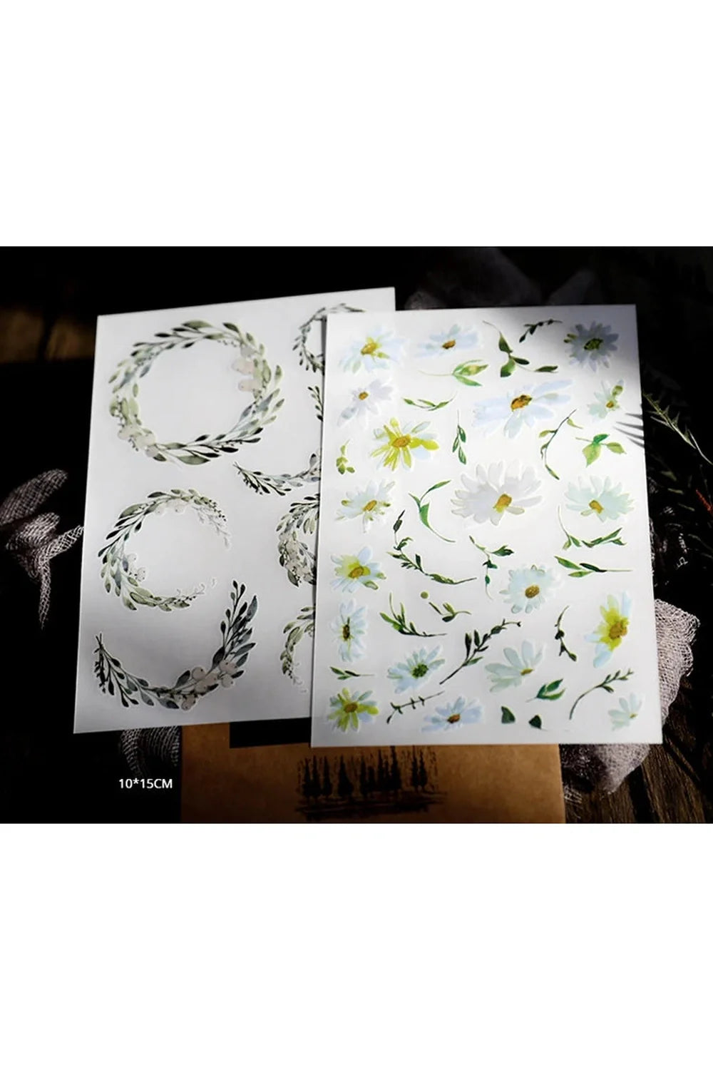 Lisslune | Flower Scrapbooking Stickers