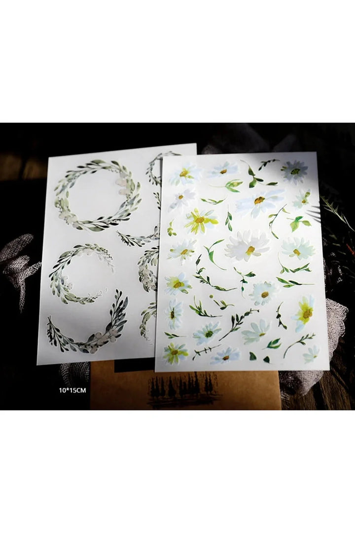 Lisslune | Flower Scrapbooking Stickers