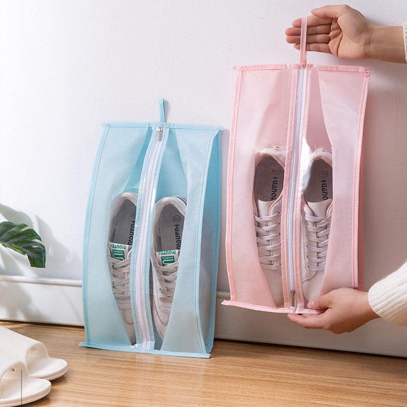Lisslune | Transparent Shoe Storage Bags: Durable PEVA, dust and water resistant for ultimate shoe care