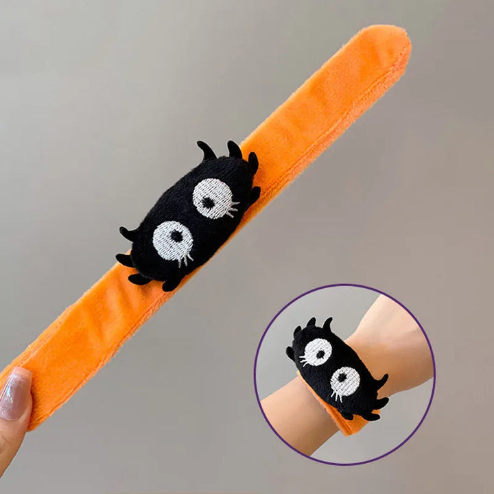 Rynx | Halloween 3D Tube Bracelet Pumpkin Witch Ghost Spider Decoration Bracelet Gift Kids Cartoon Finger Ring Props Party Supplies