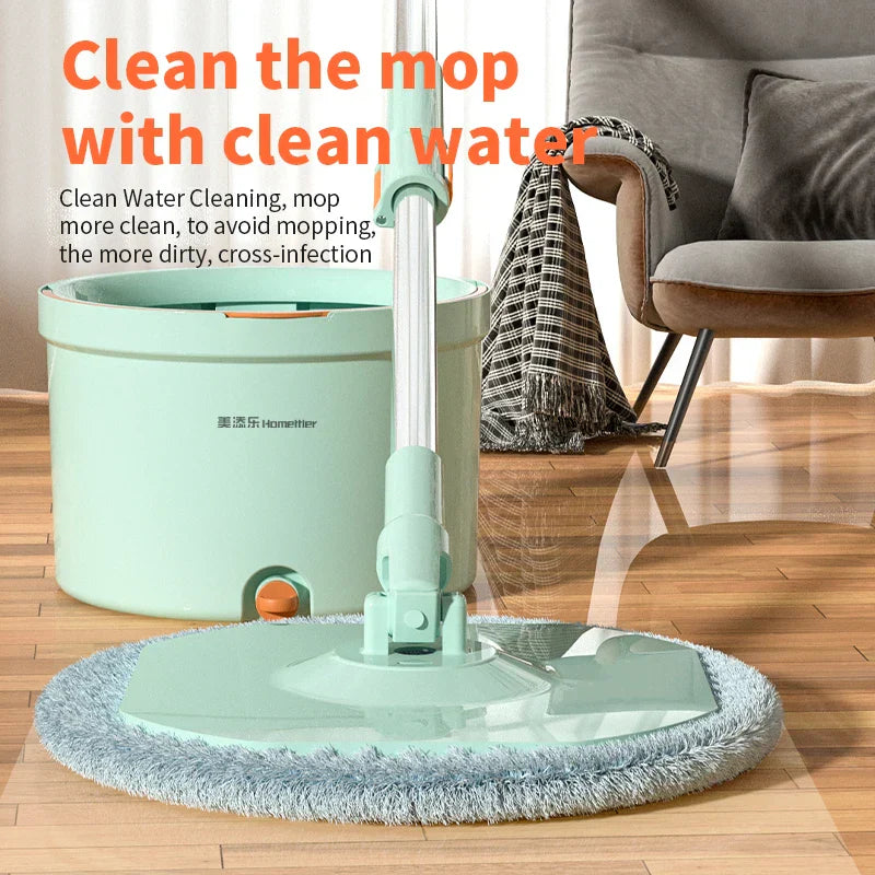 Lisslune | Hands-Free Water Separation Effortless Cleaning Electrostatic Mop