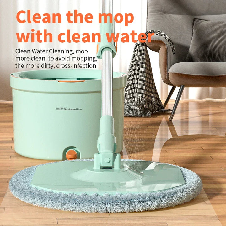 Lisslune | Hands-Free Water Separation Effortless Cleaning Electrostatic Mop