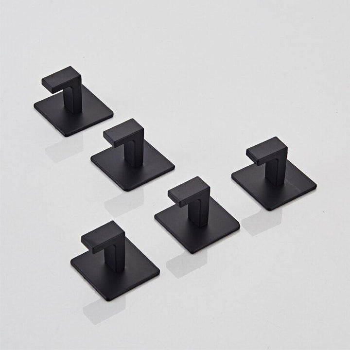 Lisslune | Elegant black wall hook for stylish home organization