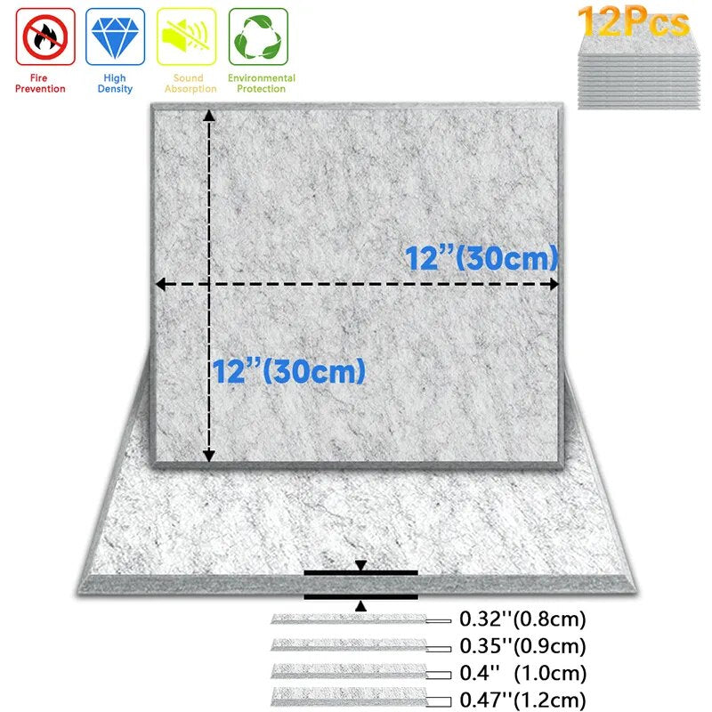 Lisslune | Eco-friendly Acoustic Soundproofing Insulation Panels