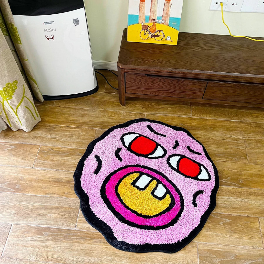 Lisslune | Soft Plush Carpet with Fun Playful Design