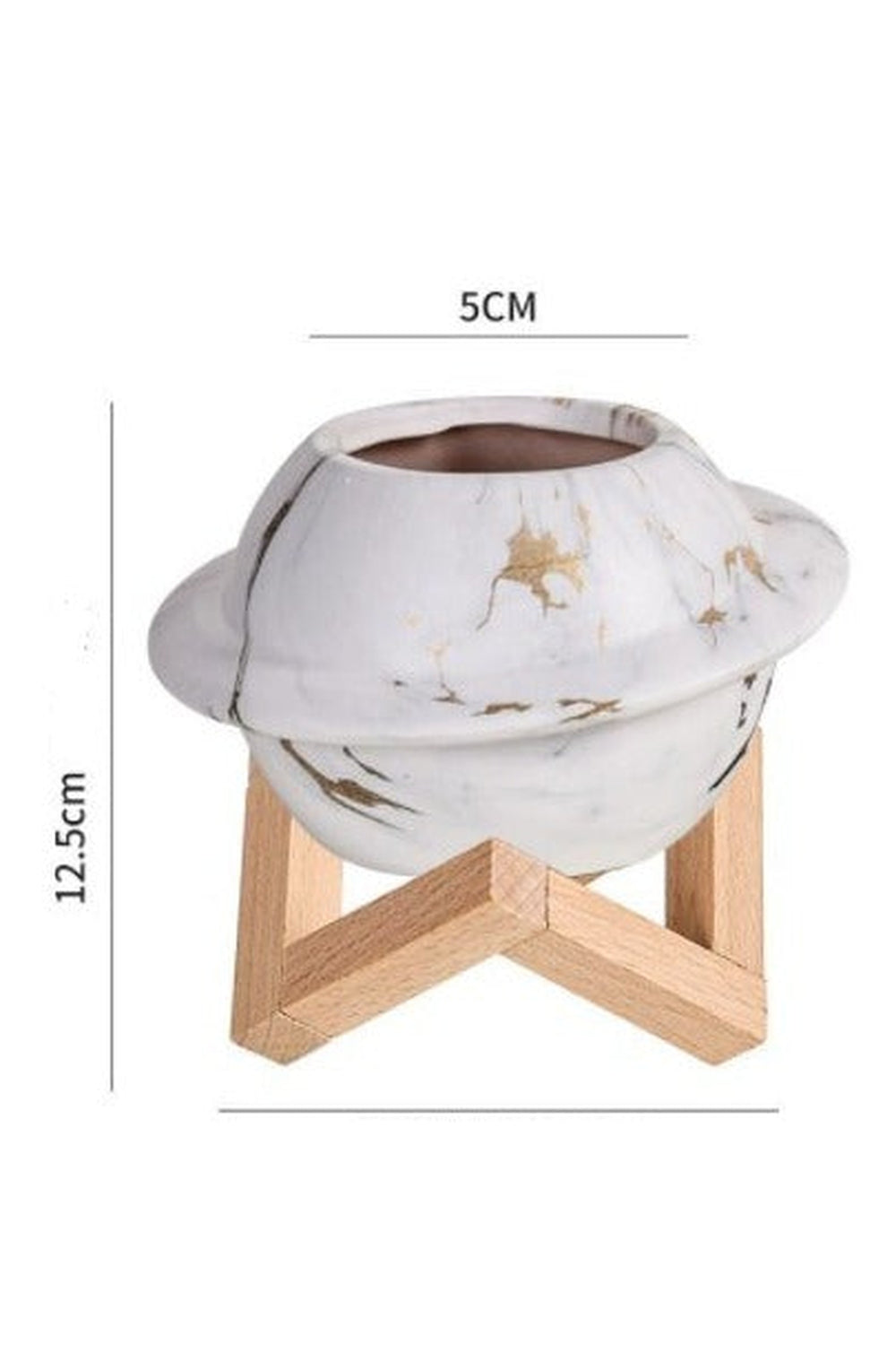 Lisslune | Motif ceramic pot for succulents