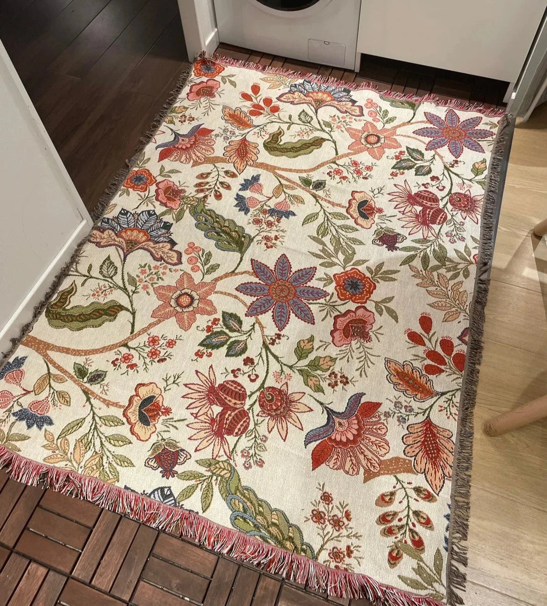 Lisslune | Floral Wall Tapestry Blanket